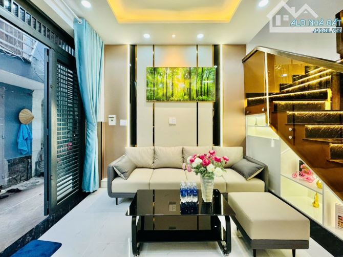 Bán nhà Hẻm 2.5m Lê Văn Thọ, P14, GV, 3.8 x 8m, 2 tầng, giá: 3.69  tỷ TL - 7