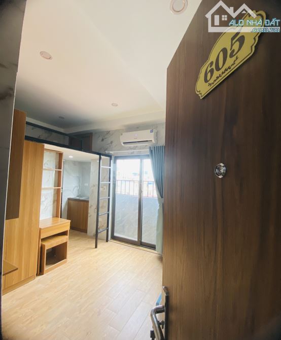 Cho Thuê CCMN Ngõ 128 Nguyễn Đạo An 30m2 Studio Gác Xép Full Nội Thất Thang Máy Ban Công