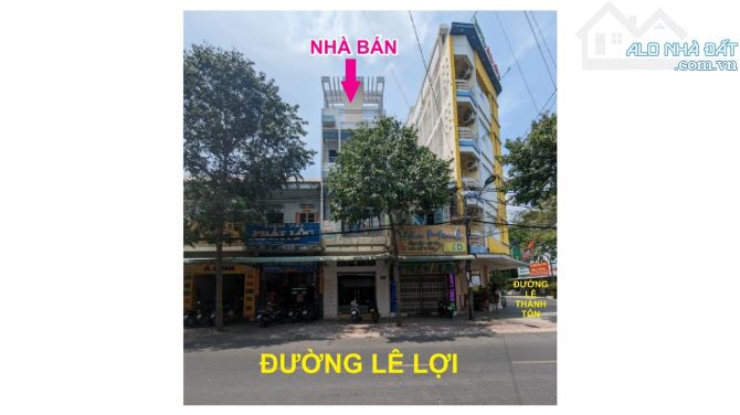 🏡 Cần bán nhà mặt tiền đường LÊ LỢI. Đoạn đầu chợ , gần PCC PHÚ VINH .   👉 Diện tích: 3.