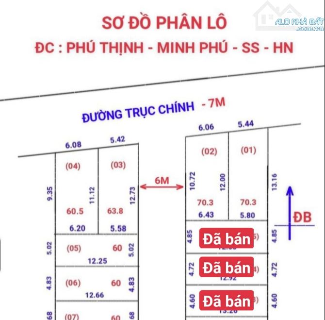 CHỈ TỪ HƠN 700TR LÔ ĐẤT GẦN TRƯỜNG TIỂU HỌC MINH PHÚ