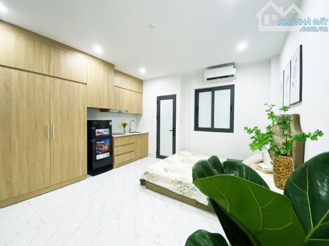 Cho Thuê CCMN Ngõ 105 Đình Thôn Nam Từ Liêm 30m2 Studio Full Nội Thất Thang Máy Ban Công - 10