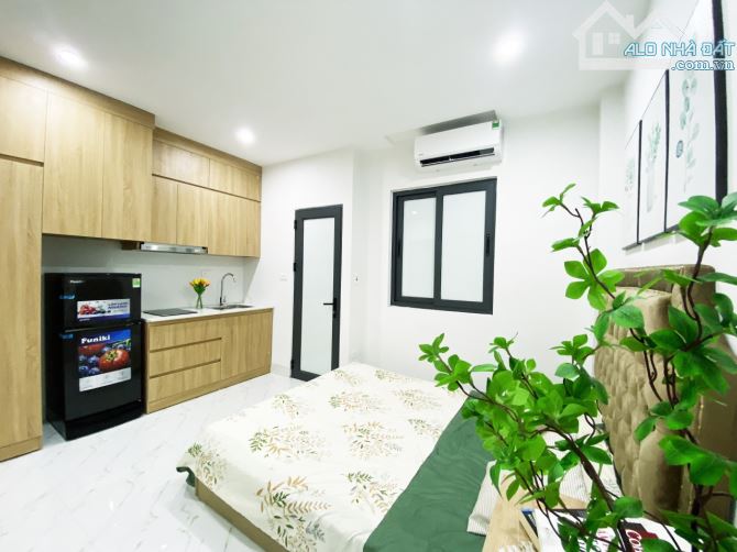 Cho Thuê CCMN Ngõ 105 Đình Thôn Nam Từ Liêm 30m2 Studio Full Nội Thất Thang Máy Ban Công - 11