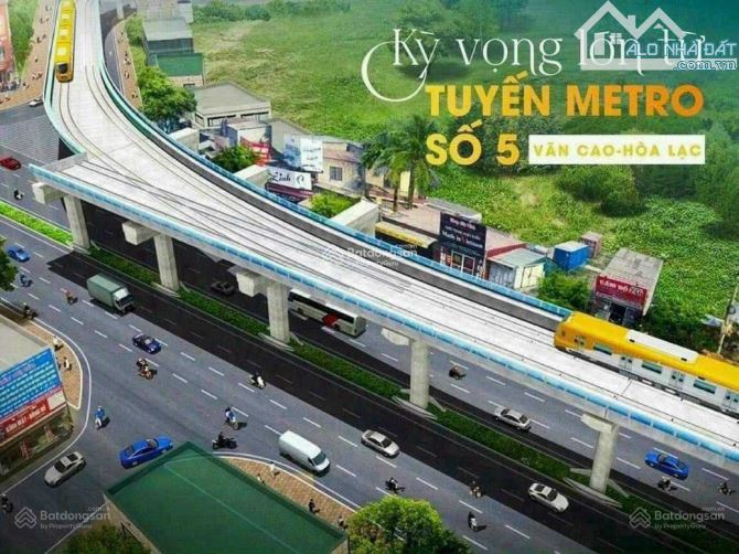 Mặt đường ô tô tránh dt 90m, mt 5m, giá bán 1,5 tỷ ngay cạnh khu công nghệ cao gần đh FPT - 2