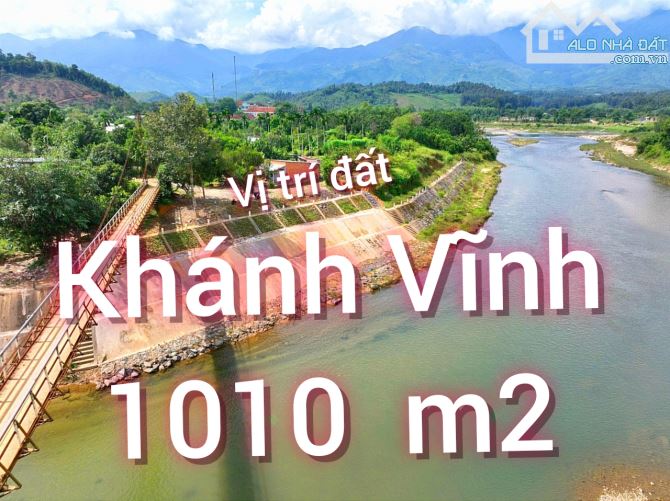 "Bán đất thổ cư View Sông, nằm cách UBND xã Liên Sang, Khánh Vĩnh và Quốc Lộ 27C chỉ hơn 2