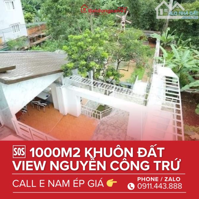 💥1000m2 MT NGUYỄN CÔNG TRỨ CON ĐƯỜNG KHÁCH SẠN BUÔN MÊ