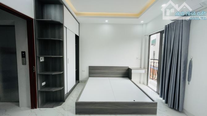 Bán Tòa CHDV 10 phòng cho thuê 60m2 x6T thang máy NT đầy đủ Hoàng Hoa Thám 12 tỷ - 1