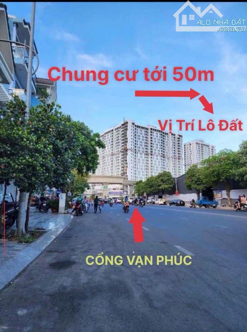 ĐẤT (9X15M) NGAY CHUNG CƯ UBAN GREEN ĐỐI DIỆN CỔNG VẠN PHÚC CITY HBP THỦ ĐƯC