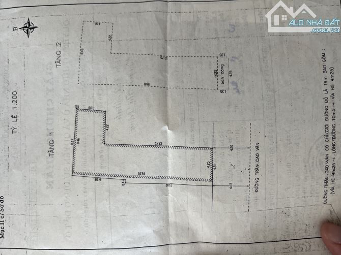 chính chủ gửi bán nhà mặt tiền trần cao vân