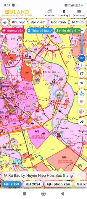 338m2, mặt tiền 15m, giá 1,0xx tại Hiệp Hòa, Bắc Giang - Đất ven CN tại Hiệp Hòa