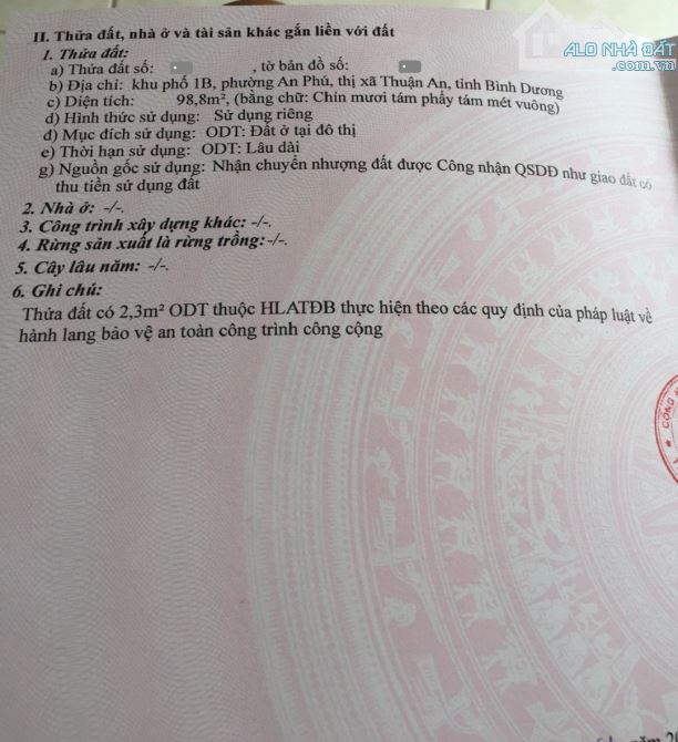 6,4Tỷ TL🔥 Bán nhà 1 Trệt 1 Lầu MT đường Lê Thị Trung ,ngang 6,4m, p.An Phú, Tp.Thuận An - 1