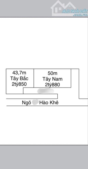 Bán nhà xây mới Hào Khê - Quán Nam, 50m 3 tầng có sân cổng, 2.88 tỉ,có bán từ móng giá tốt - 1