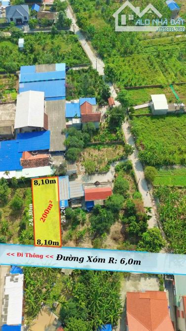 🌈 Duy nhất 01 lô đất đẹp tại phường Kênh Giang- TP. Thủy Nguyên 👉 Diện tích 200m² - 2