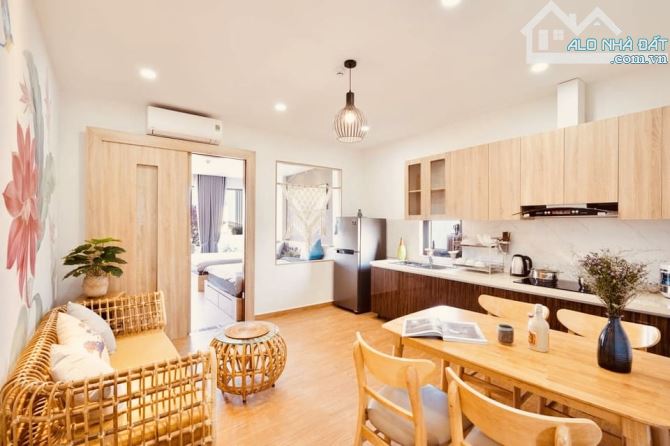 Bán toà nhà apartment mặt phố Núi Thành Hải 140m 7 tầng thang máy bể bơi 17 căn hộ - 2