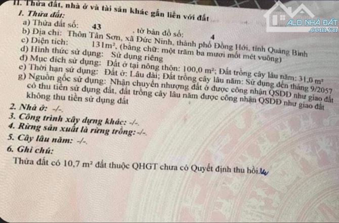 bán đất đường Trần Nhật Duật Đồng Hới, ngân hàng Quảng Bình hỗ trợ vay vốn - 4