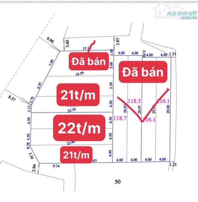 Chuyển nhượng đất Bùi Xuân Phái cạnh cầu vượt Thủy Dương - 5