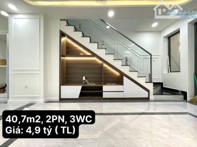 Hẻm Huỳnh Tấn Phát Q7 Ngang 4 x 10 - 2 tấm Giảm 350 triệu chỉ 4 tỷ - 8