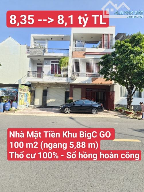 🆘 Nhà mặt tiền kinh doanh khu BigC GO, P. Đông Hòa, Tp. Dĩ An