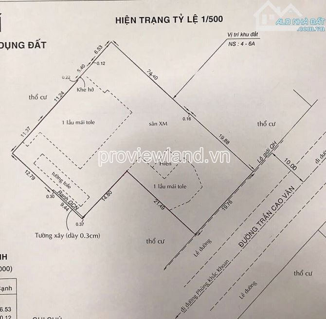 Bán nhà đất Quận 1, mặt tiền đường lớn, gần hồ Con Rùa, DT 1210m2 đất, 2 tầng - 1