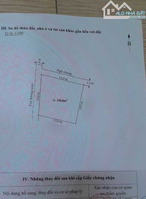 Lô góc 190m2 ngang 14m đường 4,5m tại Đồng Thái, An Dương - 3