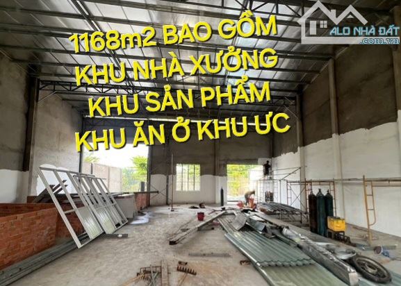 NGỘP - Bán Đất + Xưởng 1168m2 có 27 tỷ x Mặt Tiền Bùi Công Trừng Nhị Bình Hóc Môn TPHCM - 3