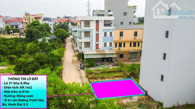 Bán lô đất DV gần trục đường Trịnh Văn Bô cực đẹp mặt tiền khủng - 8
