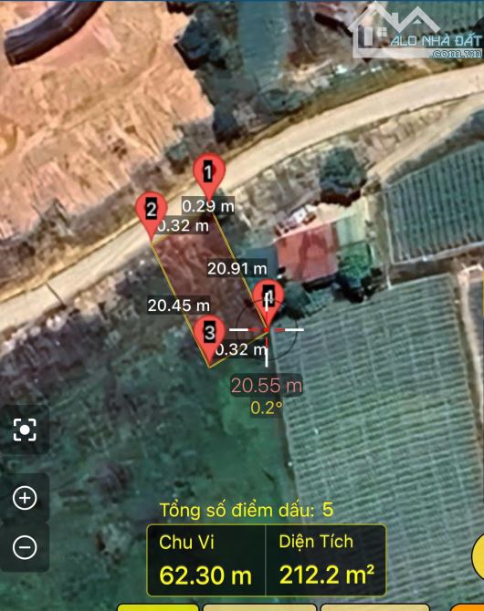 🏆Bán đất xây dựng ngoại ô Đà Lạt diện tích 208m2 cách trung tâm thành phố 10km giá 4 tỷ - 1