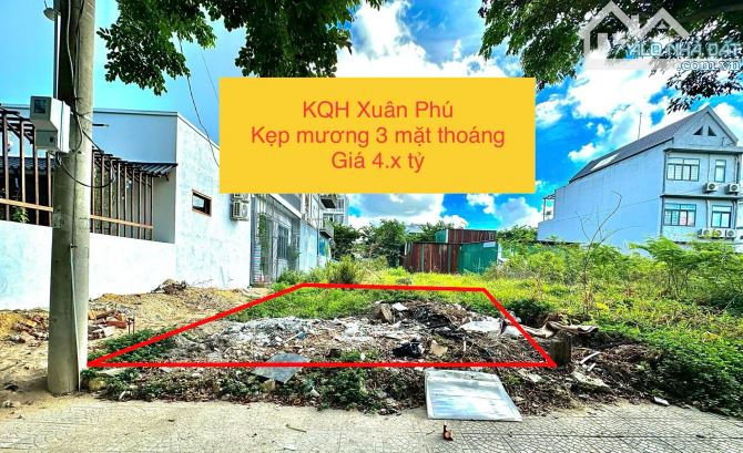 Còn duy nhất 1 lô đất nền KQH Xuân Phú giá đầu tư - 2