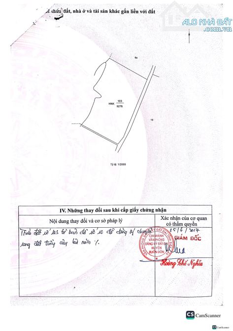 Đất rẫy xã Ea Nuôl, huyện Buôn Đôn (đối diện Cụm Công nghiệp Ea Nuôl), 2 tỷ 250 - 7