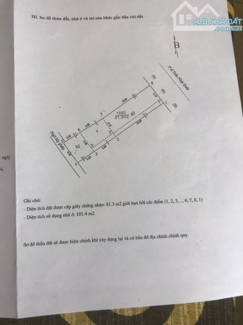 BÁN NHÀ MẶT PHỐ TRẦN NHẬT DUẬT 82m2 x 2 tầng, mặt tiền 4,1m. Giá 69 tỷ