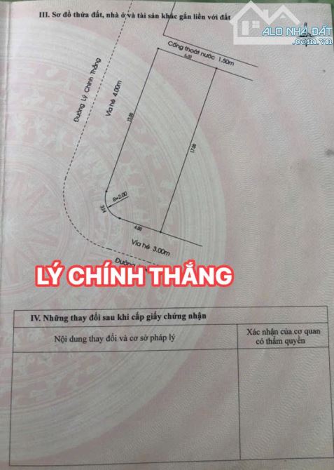 BÁN ĐẤT 2 LÔ LIỀN KỀ 2 MẶT TIỀN ĐƯỜNG LÝ CHÍNH THẮNG-HOÀ MINH-LIÊN CHIỂU