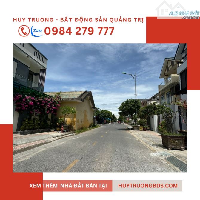 Bán đất biệt thự KĐT Bắc Nguyễn Huệ - Phường 1 - Đông Hà - 1