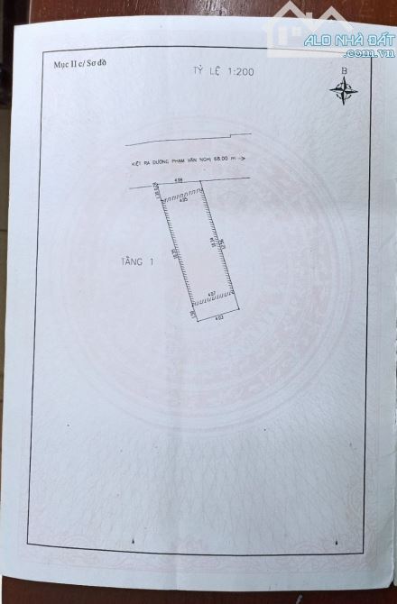 ⭐️⭐️⭐️Bán nhà c4 giá 2,98 tỷ/52m2 K/oto số 10 Phạm Văn Nghị,sát Nguyễn Văn Linh - 1