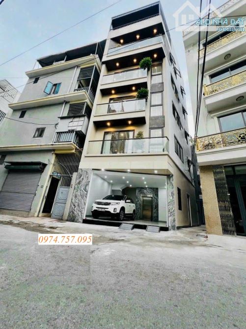 Lô góc, bán nhà mới Phúc Đồng, 56m2, 6 tầng thang máy, ô tô tránh, kinh doanh, full đồ - 1