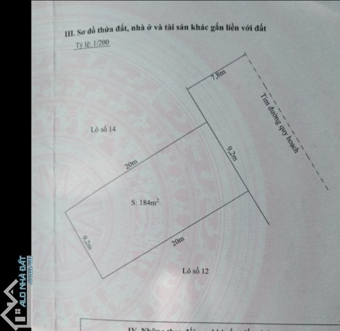 CHÍNH CHỦ BÁN LÔ ĐẤT ĐẸP 184M2 NGAY NGÃ 3 VĨNH LƯU - HOÀNG THẾ THIỆN, Q.HẢI AN, HẢI PHÒNG - 3