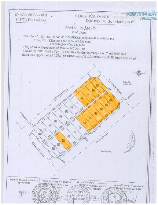 🤝 Đất mt đường Đỗ Quỳnh, trung tâm Thị trấn Phú Đa, Phú Vang, TT - Huế.  • Dt: 180 m2.