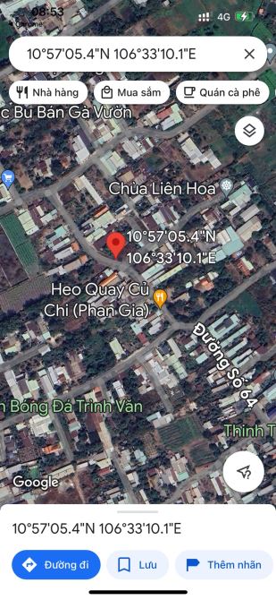 Bán đất giá rẻ Củ Chi , bán rẻ lô đất MT đường 64, 2/ Nguyễn Thị Lắng, xã Tân Phú Trung - 5