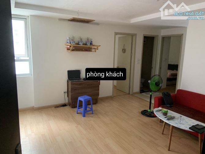 cho thuê chung cư 60B Nguyễn Huy Tưởng, 65m, 2 phòng ngủ, đồ cơ bản 10 triệu