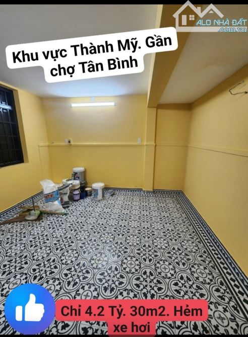 💥 NGON BỔ RẺ- CHỈ 4.2 TỶ TL - NHÀ 2 TẦNG MỚI XÂY- HXH - GẦN CHỢ TÂN BÌNH - 4.8 X 6M