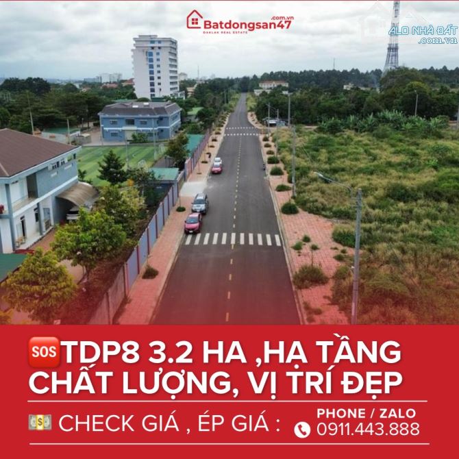 💥VỊ TRÍ ĐẸP CHO TDP8 3.2 HA CỔNG TRƯỜNG ĐÔNG DU