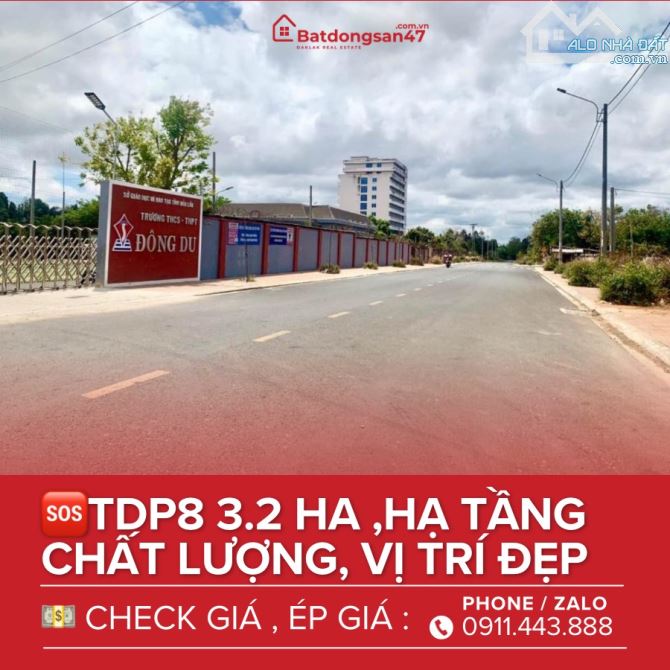 💥VỊ TRÍ ĐẸP CHO TDP8 3.2 HA CỔNG TRƯỜNG ĐÔNG DU - 2