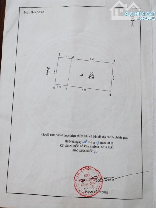 Bán 50m đất Đội Cấn, 40m ra phố, ngõ nông ba gác - 3