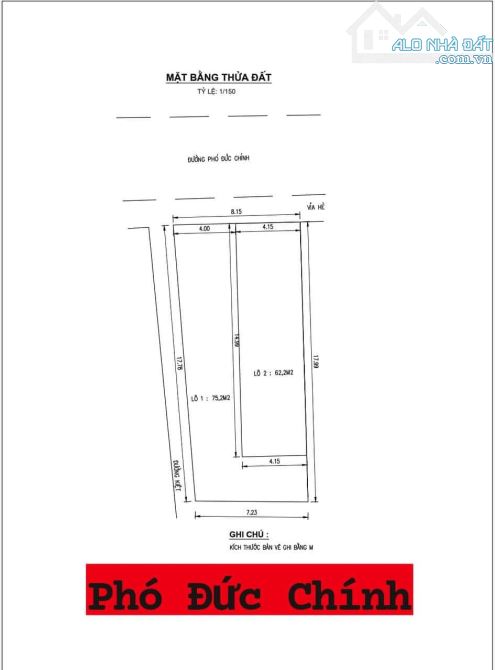 Đất mặt tiền đường Phó Đức Chính 62m2, ngay Công viên Cá Voi, sát biển Sơn Trà Đà Nẵng - 1