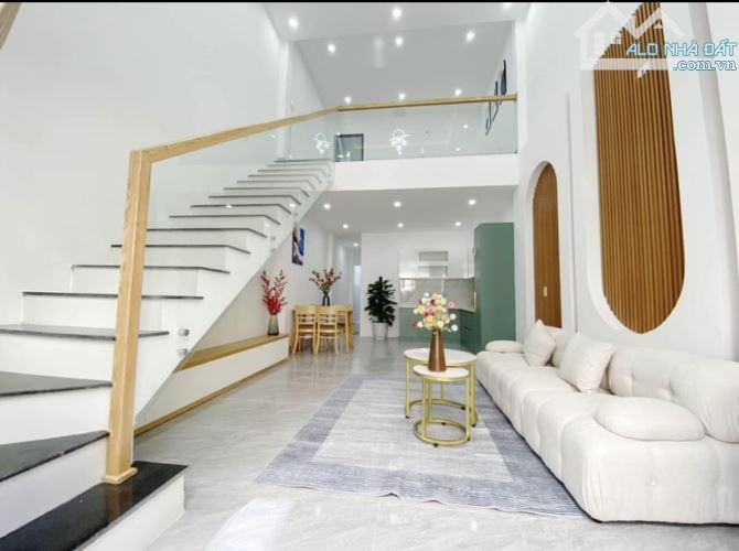 Bán Gấp Nhà Mới 1 Trệt 1 Lửng Sân Xe Hơi, Ngay Ngã 3 Bình Ý, Trả trước 390tr Nhận Nhà Ngay - 1