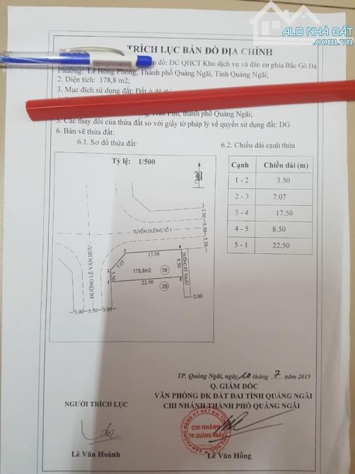 Lô góc đẹp mặt tiền Lê Văn Hưu kdc Gò Đá - 1