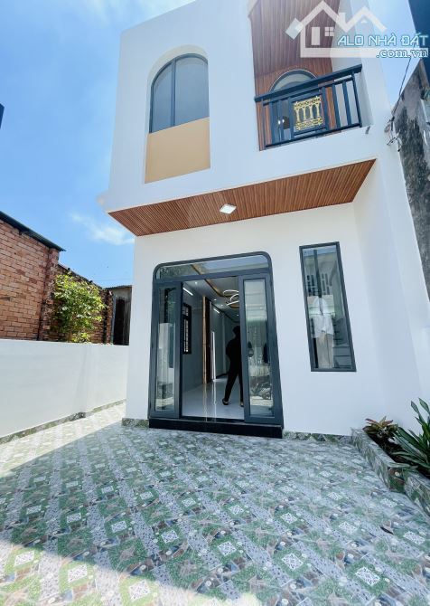 Bán gấp nhà mới 1 trệt 1 lầu, thổ cư sổ riêng, gần chợ Thạnh Phú, Trả trước 500tr nhận nhà - 4