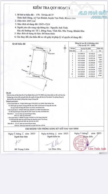 Bán lô đất thổ cư 3 mặt tiền bê tông đặc khu kinh tế Vân Phong, Khánh Hòa - 7