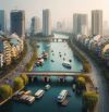 Độc đáo: Nhà mặt phố Thượng Đình, cạnh Ngã tư Sở chỉ có 14 tỷ - Ven sông tiềm năng cao