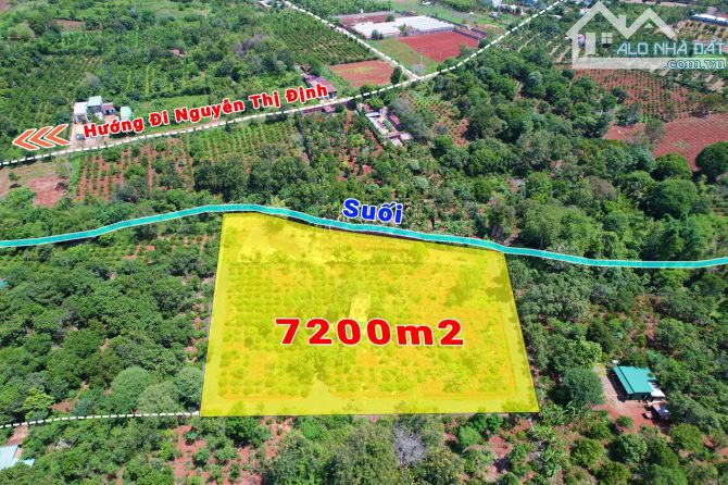 7,2 sào gần hồ câu Cali Ngn Thị Định thuộc Khánh Xuân 5 tỷ - 1
