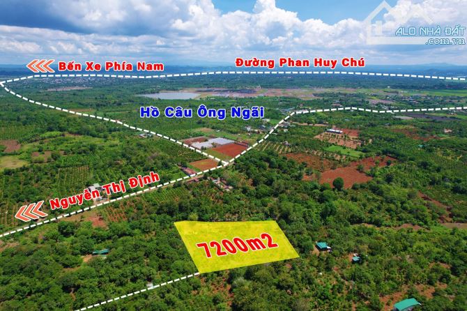 7,2 sào gần hồ câu Cali Ngn Thị Định thuộc Khánh Xuân 5 tỷ - 3