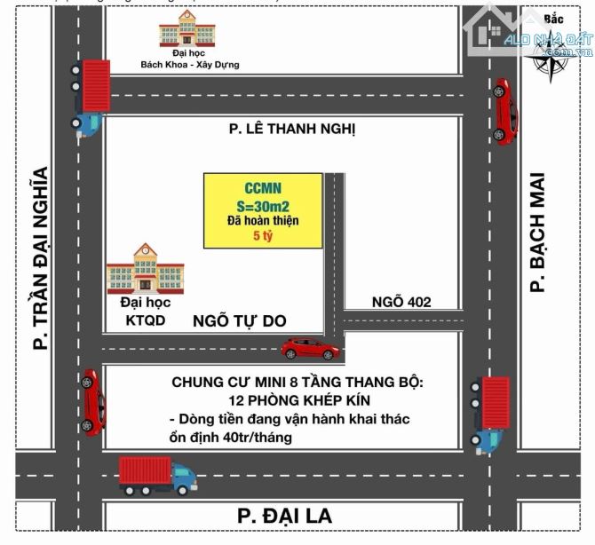 💥DÃ MAN - CCMN BÁCH, KINH, XÂY - 12 PHÒNG KK FULL ĐỒ - DOANH THU 40TR/THÁNG - CHỈ 5 TỶ 💥 - 11